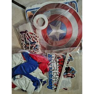 Captain America Birthday Party Supplies Decorations